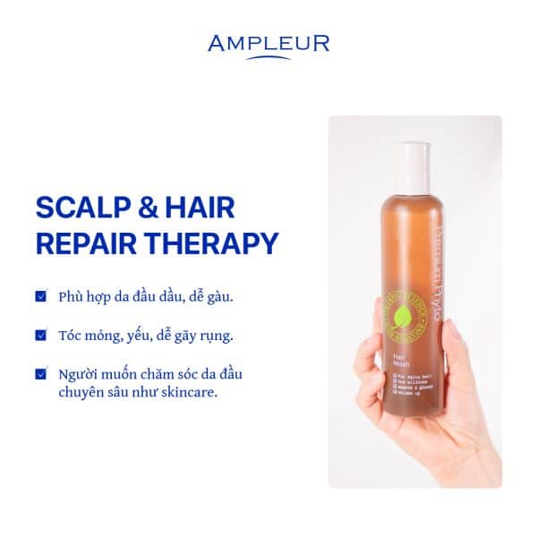 Dầu gội Premium Phyto Hair Wash N 5 Dau goi Ampleur cao cap 4