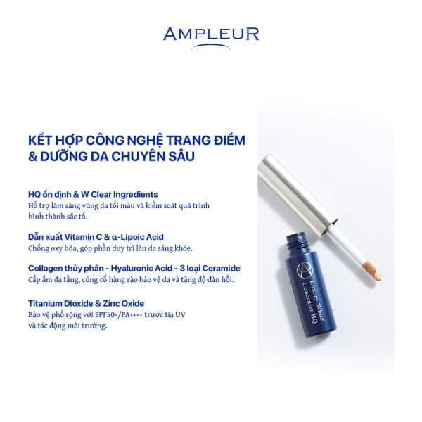 Kem che khuyết điểm Luxury White Concealer HQ 4 Kem che khuyet diem Luxury White Concealer HQ 3