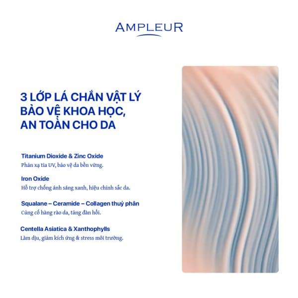 Kem chống nắng Ampleur Luxury White TONE UP 4 Kem chong nang Ampleur Toneup 3