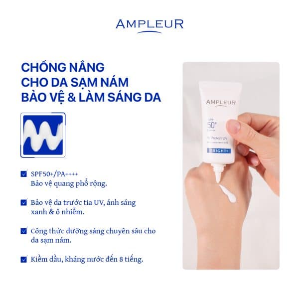 Kem chống nắng Ampleur W Protect UV Bright+ 2 Kem chong nang Ampleur W Protect UV Bright 1