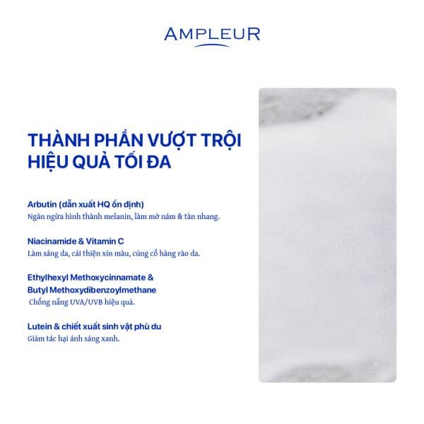 Kem chống nắng Ampleur W Protect UV Bright+ 4 Kem chong nang Ampleur W Protect UV Bright 3