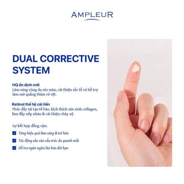 Kem mắt HQ 5in1 Ampleur 3 Kem mat Ampleur HQR 2