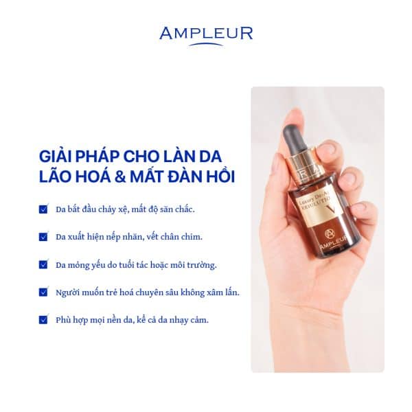 Serum lão hóa Luxury De-Age Rejulution V 5 Serum lao hoa Ampleur Luxury De Age 4
