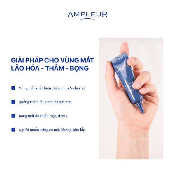 Tinh chất cho vùng mắt Luxury White Concentrate Eye 5 Tinh chat cho vung mat Ampleur Luxury White Concentrate Eye 4