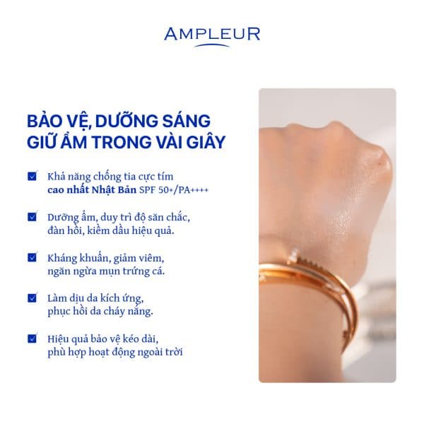 Xịt chống nắng Ampleur VC Sun Protect Spray 3 Xit chong nang Ampleur VC Sun Protect Spray 2