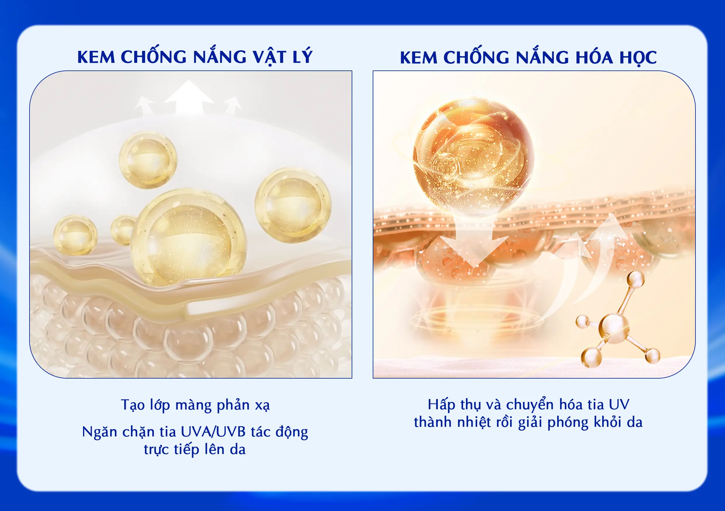 Kem chống nắng trắng da có phải sự thật? 2 Cơ chế hoạt động của kem chống nắng
