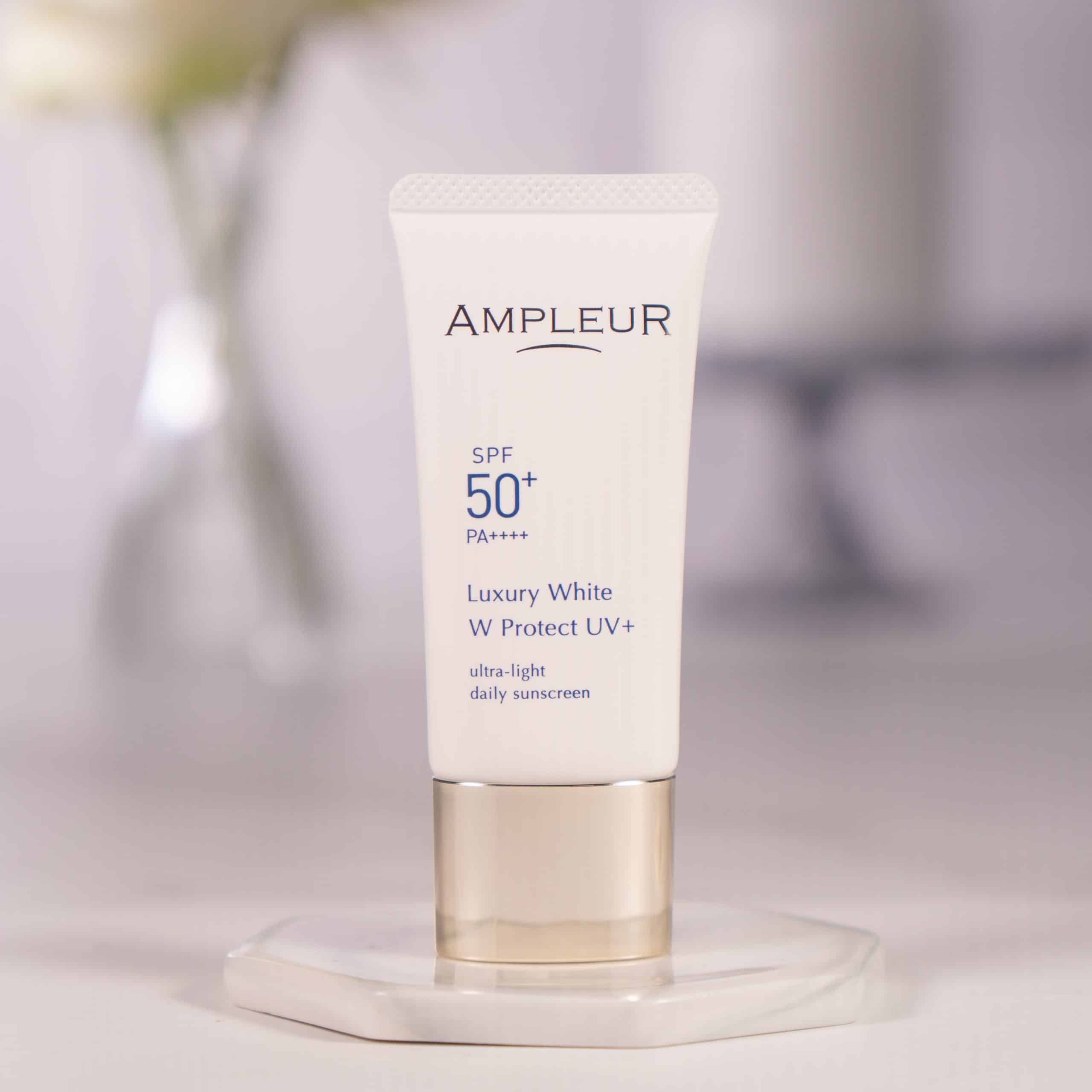 4 dòng kem chống nắng Ampleur tốt nhất 5 Kem chống nắng Ampleur Luxury White W Protect UV+