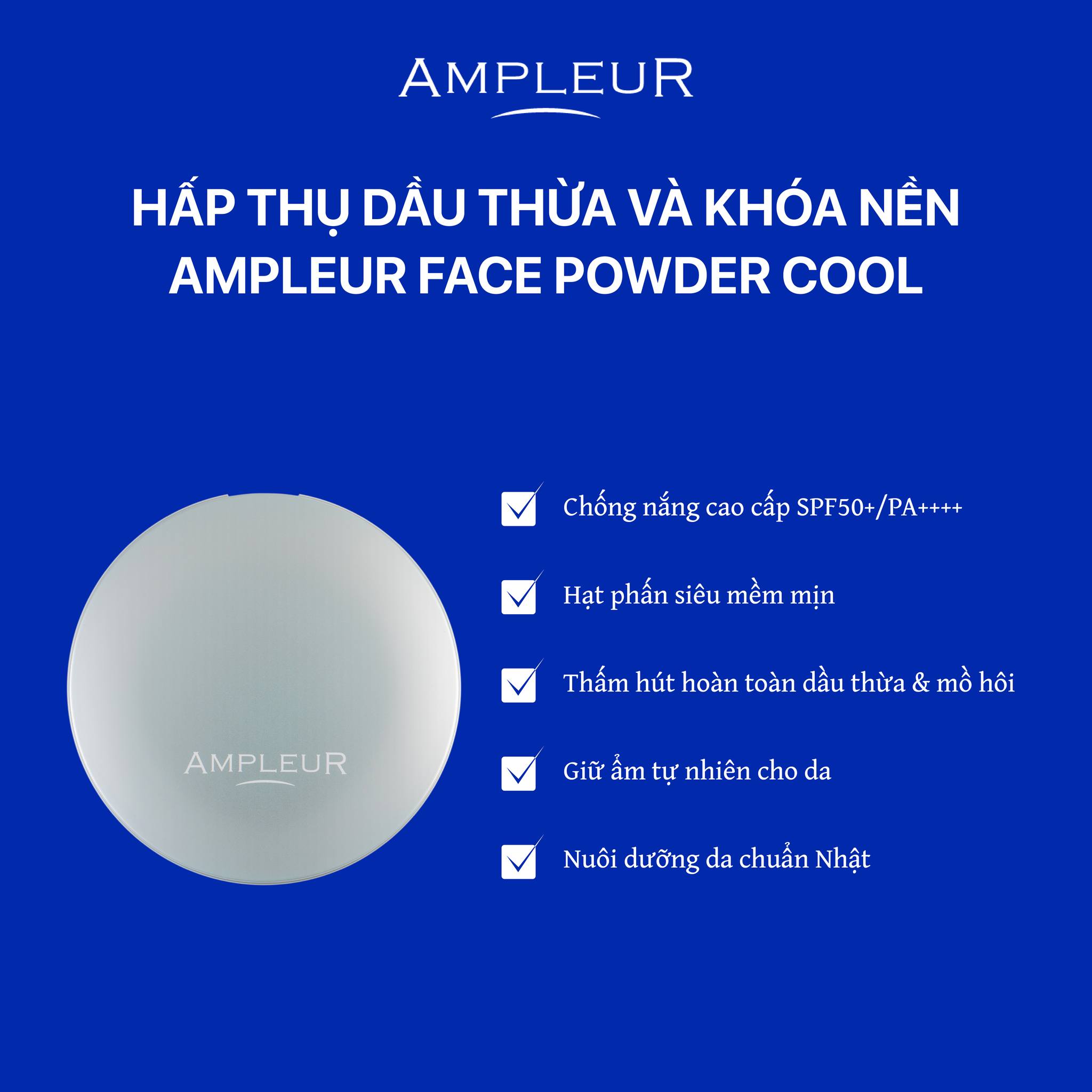 3 bước chống lão hóa nhiệt mùa hè từ Nhật Bản 3 Phấn phủ Face Powder Cool: Đột phá công nghệ chống lão hóa nhiệt mùa hè