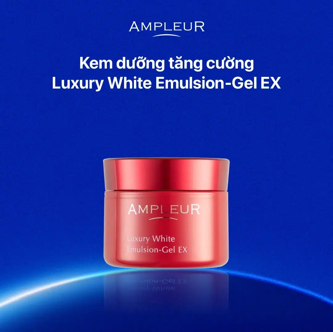 Trị nám mùa thu: 4 lý do tháng 10 là "thời điểm vàng" phục hồi sắc tố 5 Nuông chiều và khóa ẩm trọn vẹn với Luxury White Emulsion-Gel EX