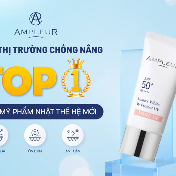 Kem chống nắng Luxury White TONE UP