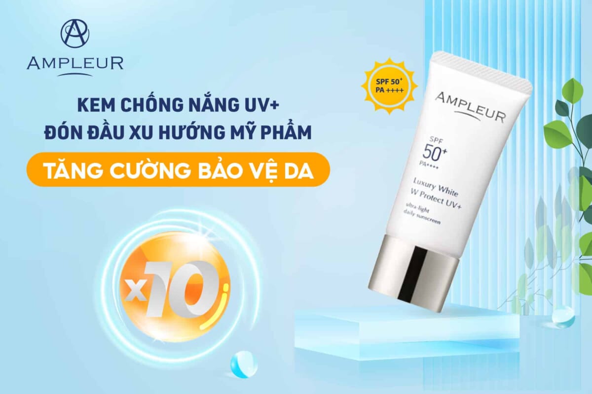 Kem chống nắng Luxury White UV+