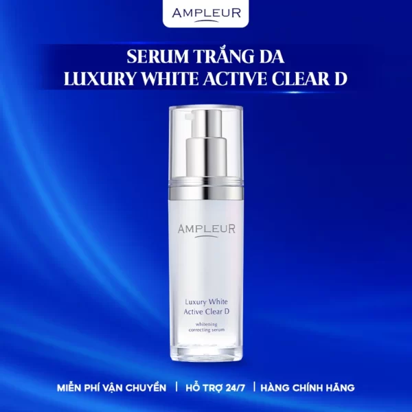 serum trắng da ampleur luxury white active clear d