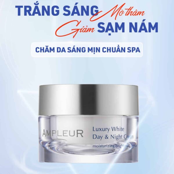 Kem dưỡng trắng da Luxury White Day & Night Cream