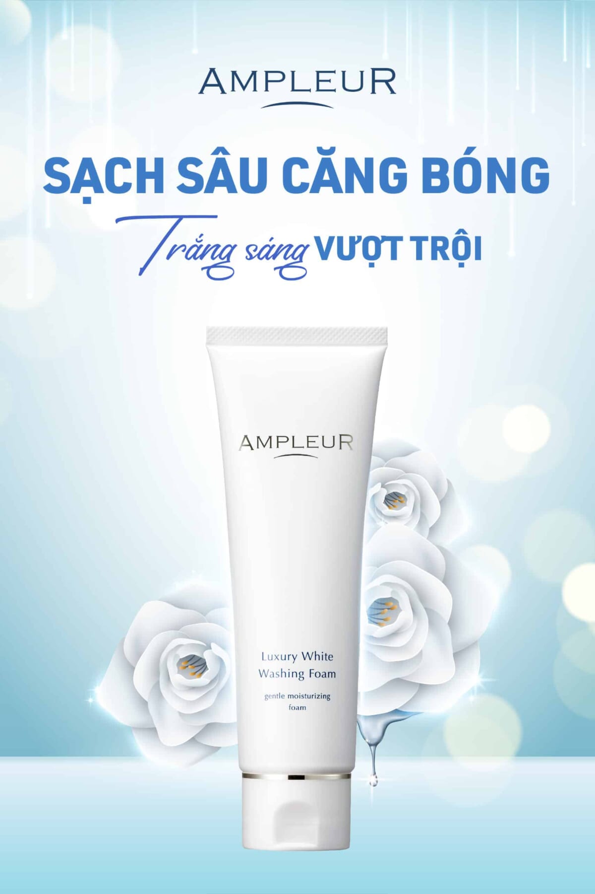 Sữa rửa mặt Luxury White Washing Foam N