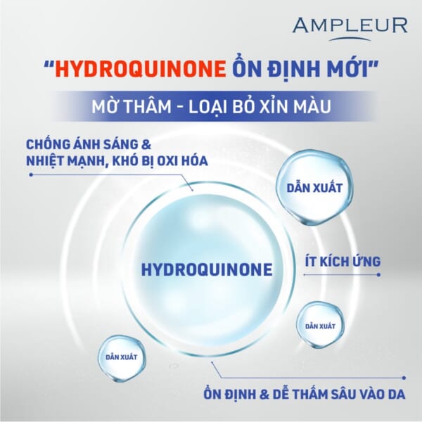 Hydroquinone ổn định mới