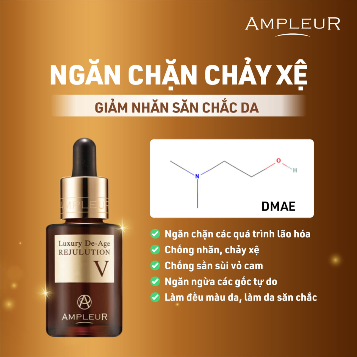 Serum lão hóa Luxury De-Age REJULUTION V