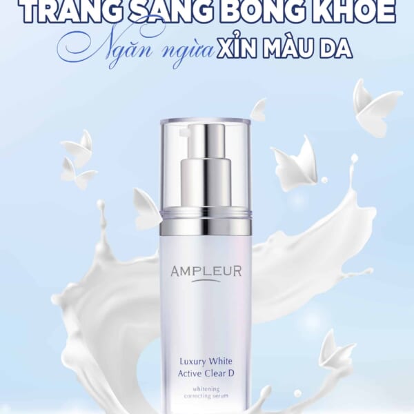 Serum trắng da trị nám Luxury White Active Clear D