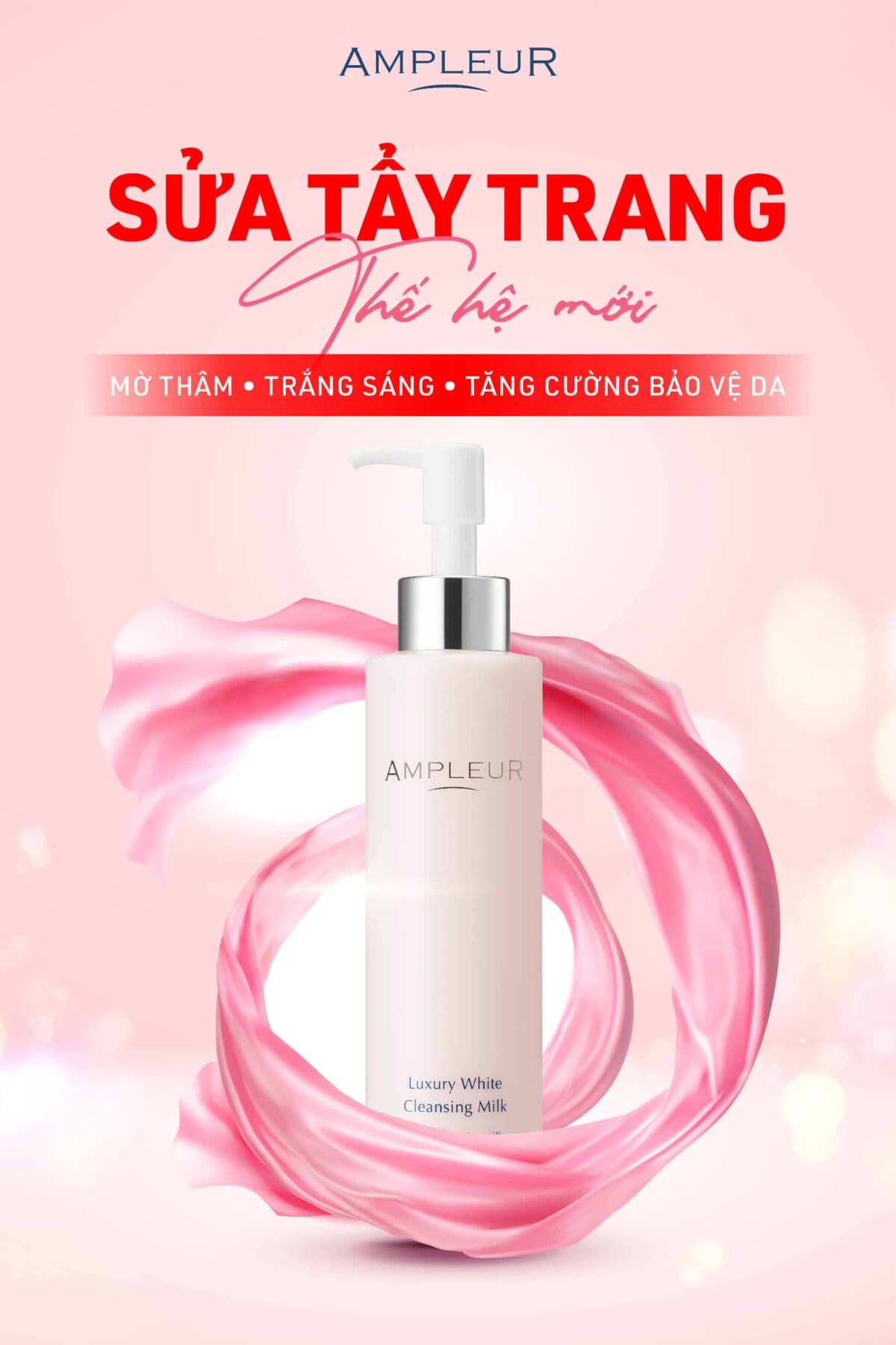 Sữa tẩy trang Luxury White Cleansing Milk N