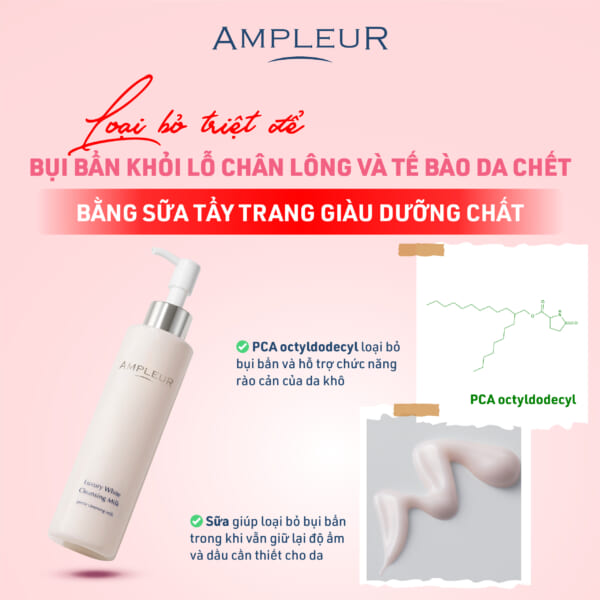 Sữa tẩy trang Luxury White Cleansing Milk N