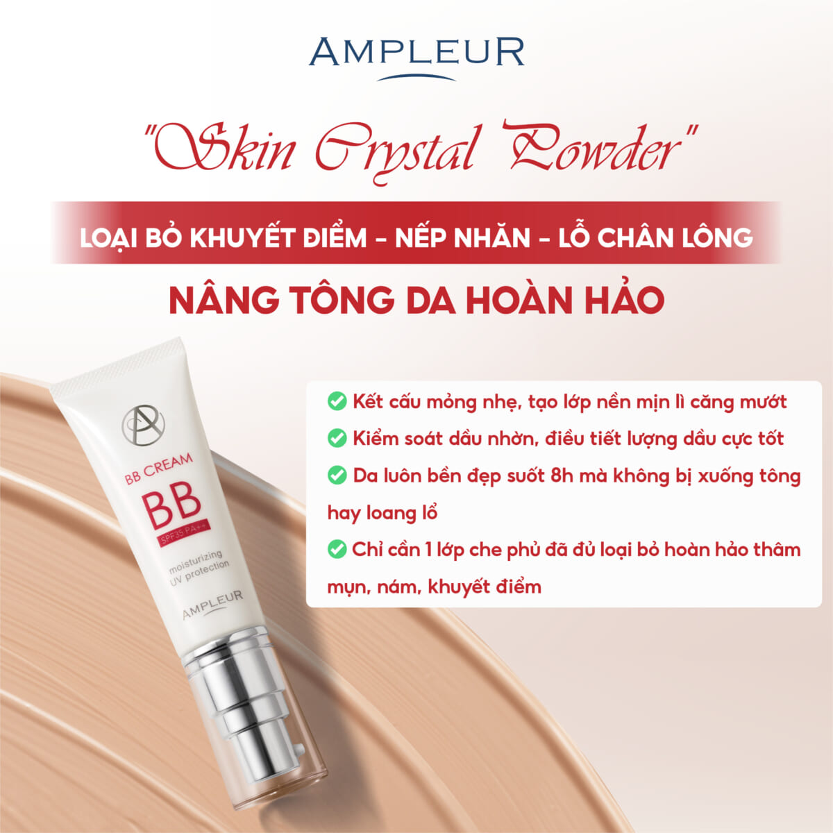 Kem nền AMPLEUR BB CREAM