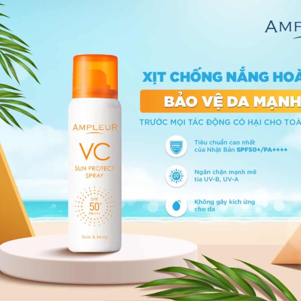 Xịt chống nắng Ampleur