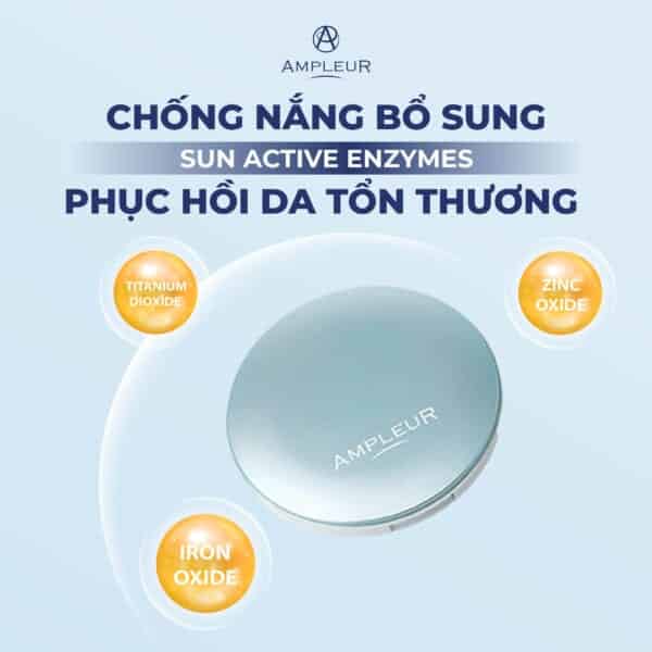 Phấn phủ Ampleur Face Powder Cool