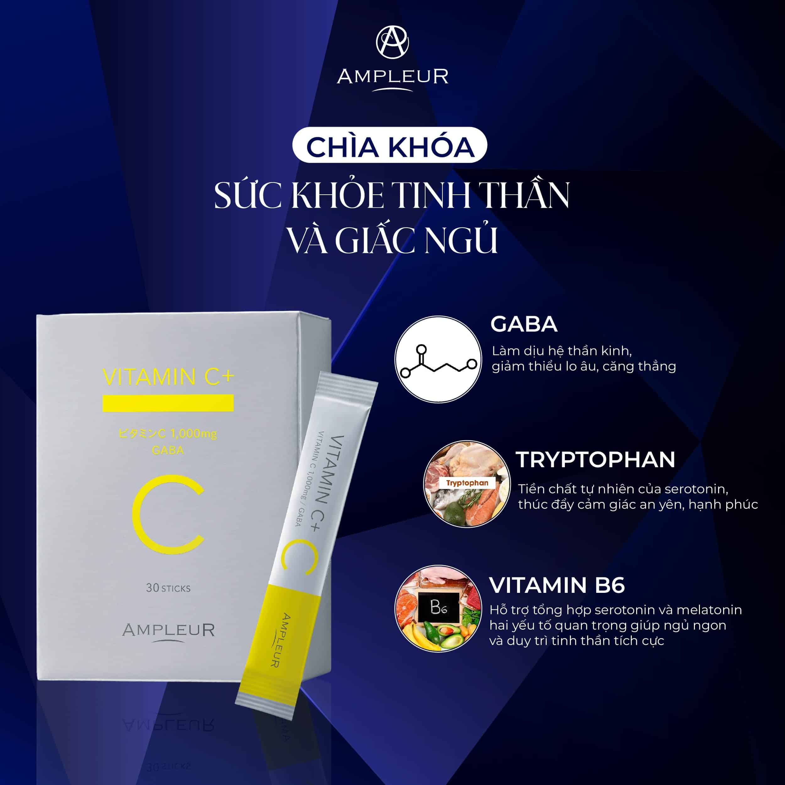 Vitamin C - Giải pháp cân bằng giấc ngủ & điều hòa tâm trạng