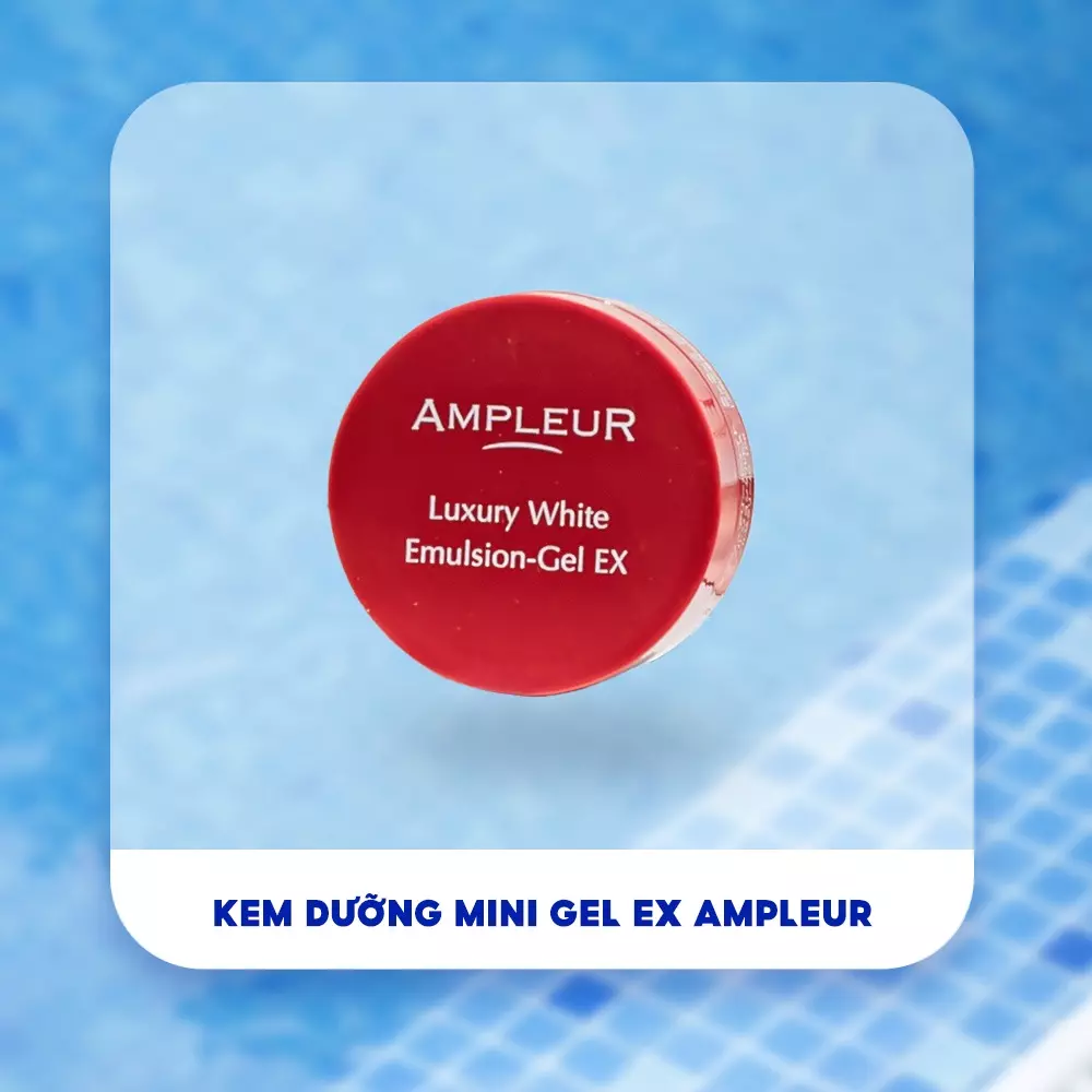 Hũ mini Luxury White Emulsion-Gel EX