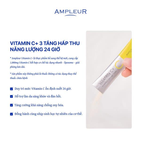 VITAMIN C+ ĐỘT PHÁ NHẬT BẢN 4 Hop Vitamin C 30 goi 1