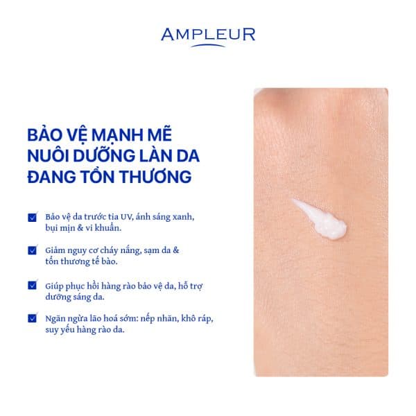 Kem chống nắng Ampleur Luxury White UV+ 3 Kem chong nang Ampleur Luxury White UV 2