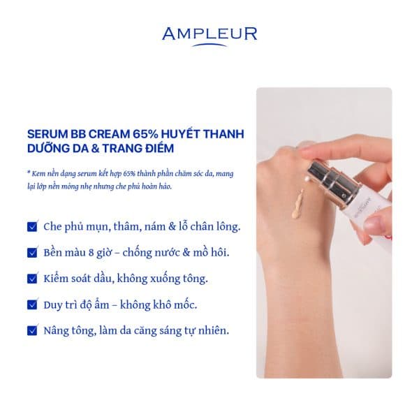 Kem nền Ampleur BB Cream 2 Kem nen Ampleur BB Cream 1