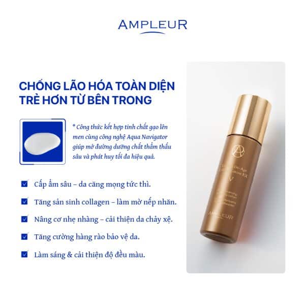 Nước hoa hồng lão hóa Luxury De-Age Lifting Lotion EX V 3 Nuoc hoa hong lao hoa Luxury De Age 2
