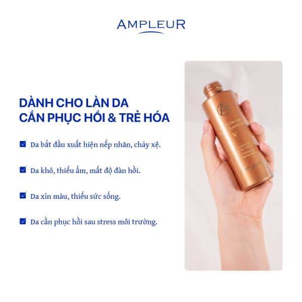 Nước hoa hồng lão hóa Luxury De-Age Lifting Lotion EX V 5 Nuoc hoa hong lao hoa Luxury De Age 4