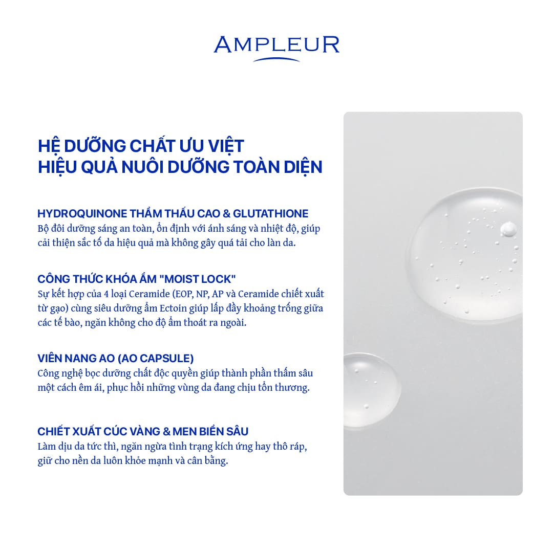 Nước hoa hồng trắng da Ampleur Bright AO II (4) Nuoc hoa hong trang da Ampleur Bright AO II 4