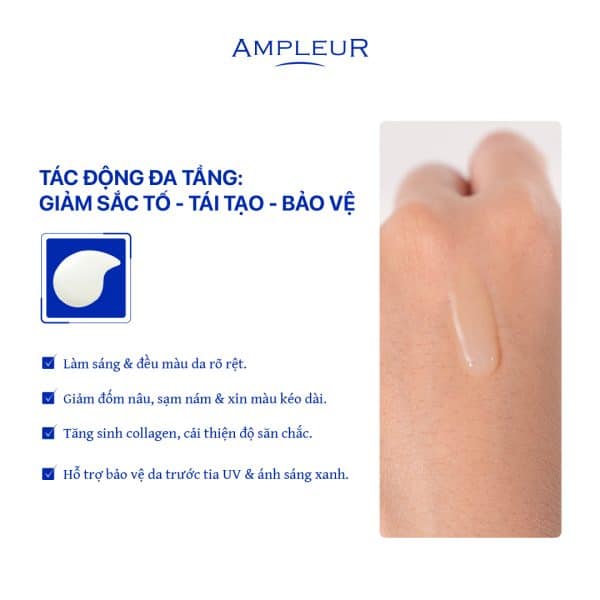 Serum trắng da Luxury White Active Clear D 3 Serum Active Clear D 2