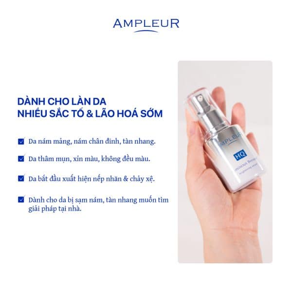 Serum trắng sáng trị nám Luminous HQ Booster 5 Seurm HQ Booster 4